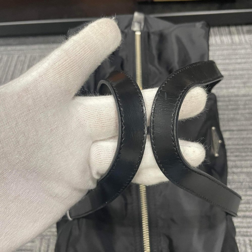 Prada Black Tessuto Boston Bag - Picture 10 of 10